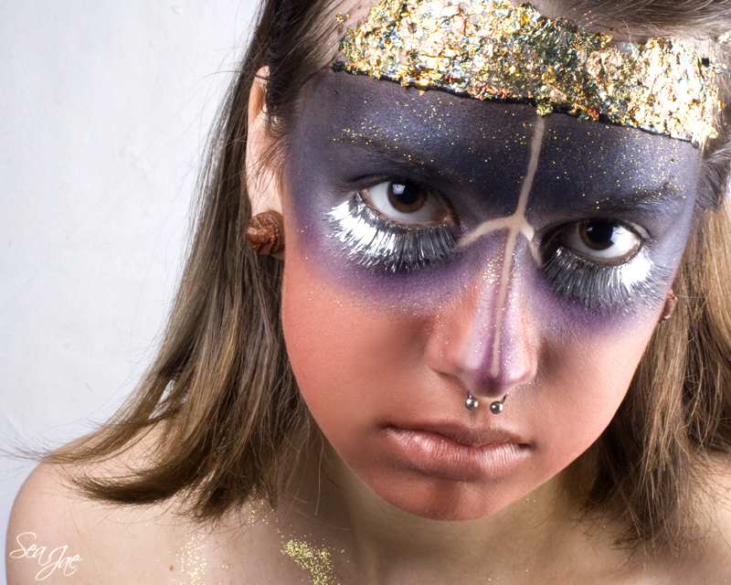 Female model photo shoot of Haunted Wunderland by SeaJae - Cirque Studios