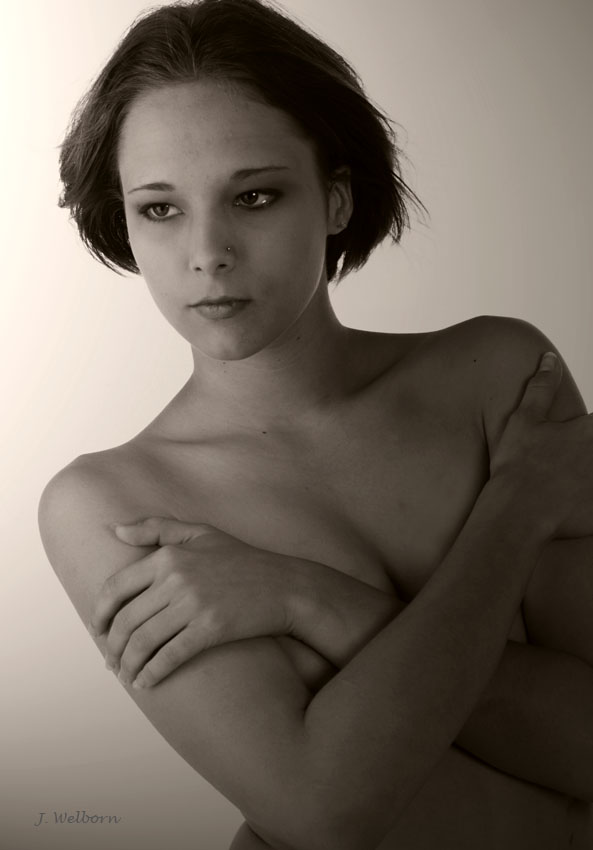 Female model photo shoot of ChristineLynn by Le Art Nude