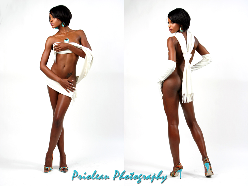Male and Female model photo shoot of Prioleau Photos and Lauriel Malone in Studio, wardrobe styled by Bod'e Exotica