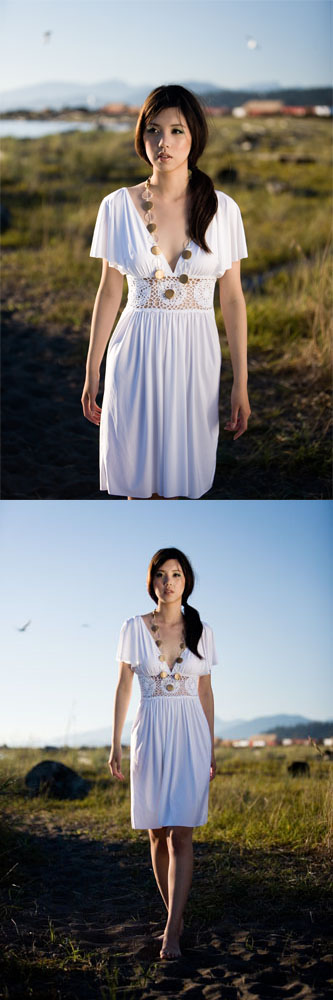 Female model photo shoot of Pacifica by J28 Photography, makeup by Julie Hong