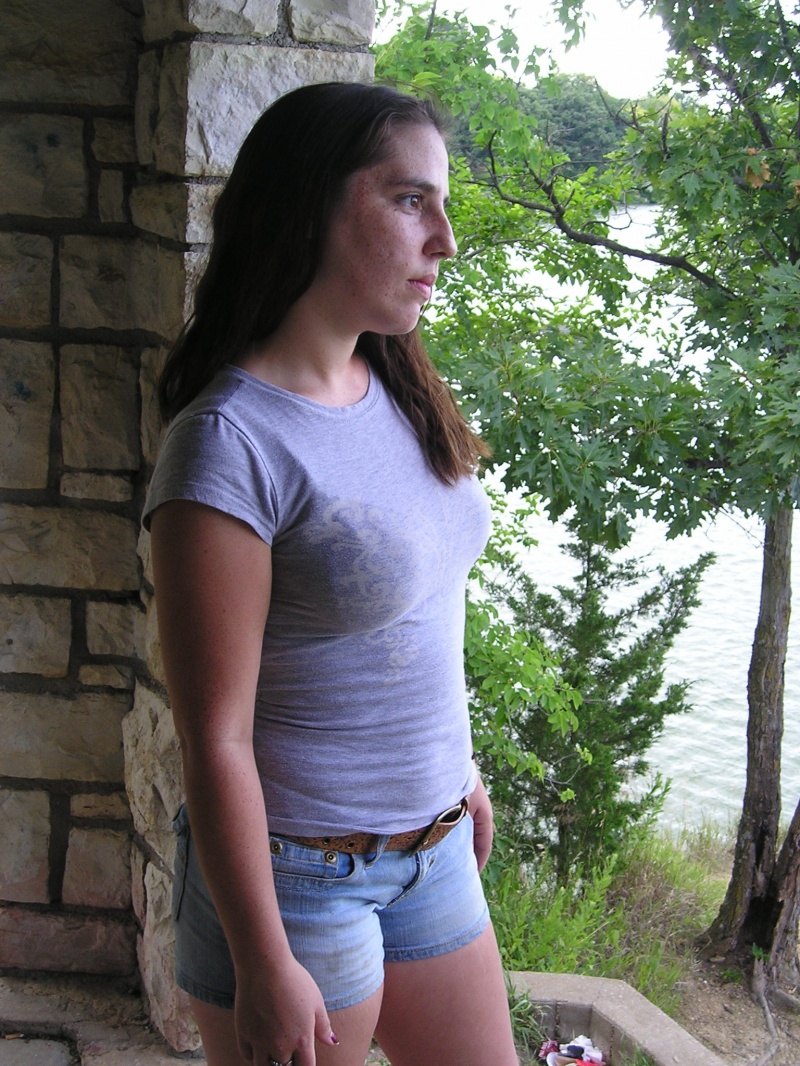 Female model photo shoot of Saleen Patterson in Shawnee Lake