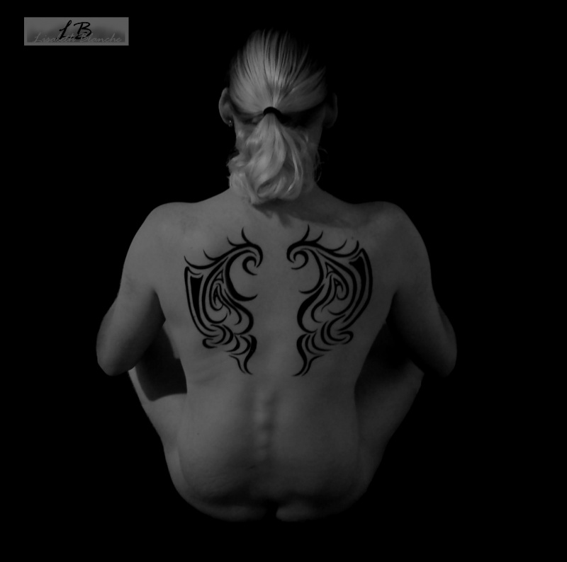 Male model photo shoot of Emptymyth, body painted by Lady Face of Denver