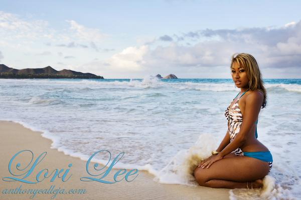 Female model photo shoot of L0Ri LEE by Anthony Calleja Hawaii, makeup by Toni P Farley
