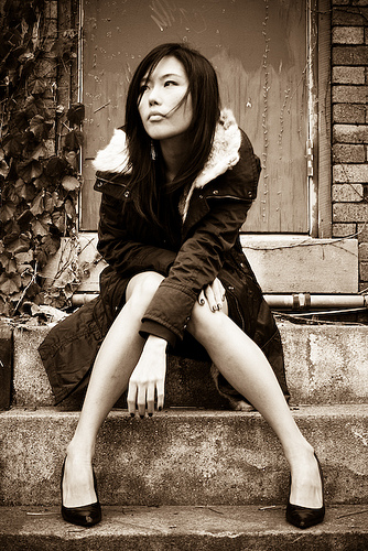 Female model photo shoot of Chelsea Kim by Three 15