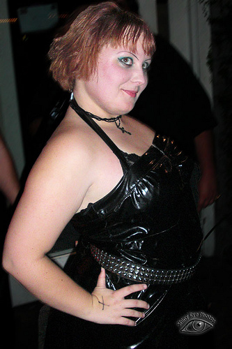 Female model photo shoot of Tabitha Nyx in Club Xile-Garden Grove, California