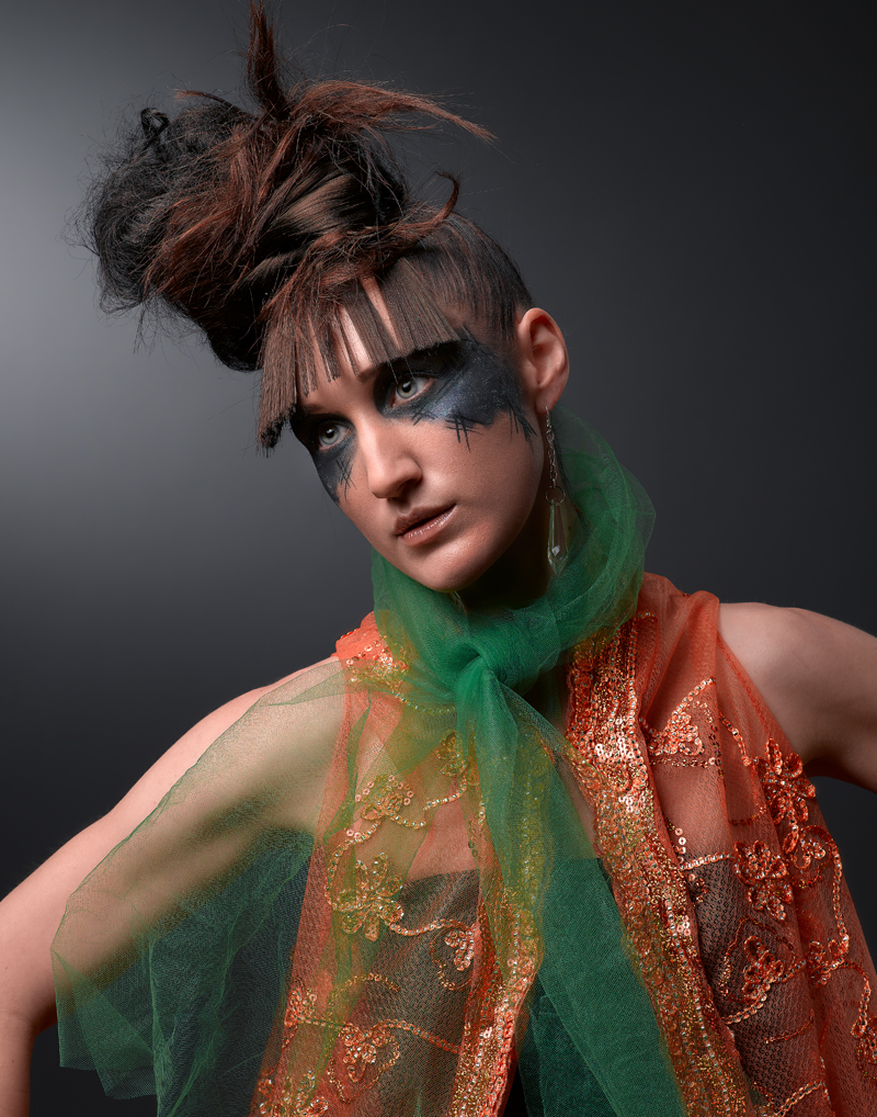 Female model photo shoot of Vendala by Patrick Love in studio, hair styled by Hair by Ryan, wardrobe styled by Mahogany Charm, makeup by Misty Renee Al-Eryani