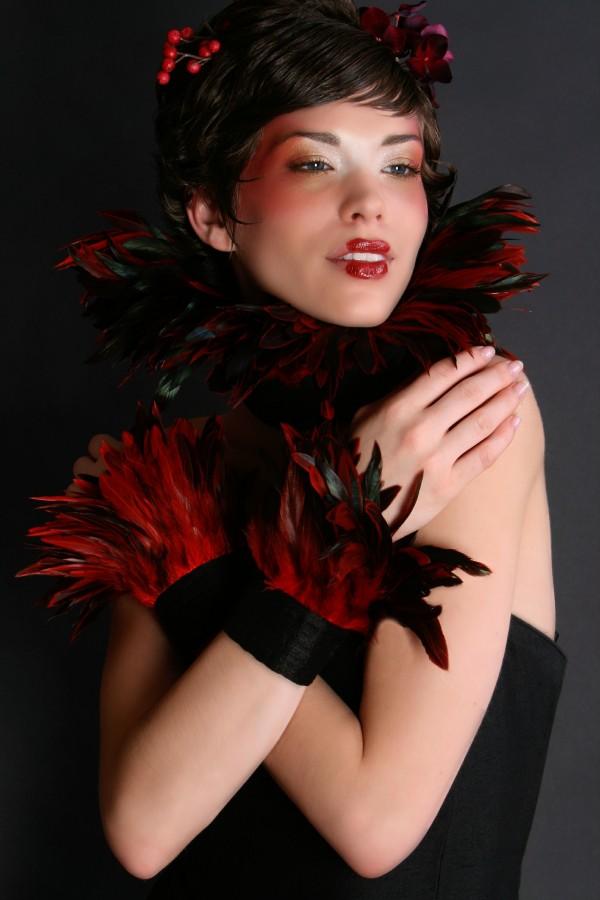 Female model photo shoot of Randee Jean by JM Studios, makeup by Beqi