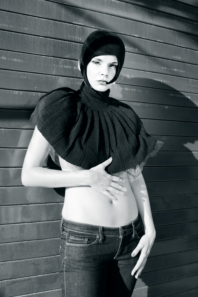 Female model photo shoot of anna rozenblat in ny