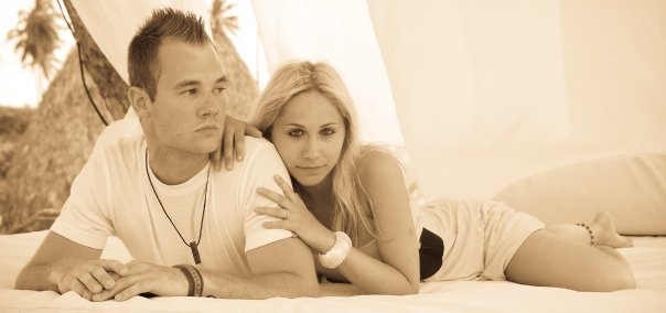 Male and Female model photo shoot of Vitalijs and Ashley Weeks in Dominican Republic