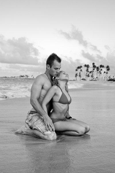 Male and Female model photo shoot of Vitalijs and Ashley Weeks in Dominican Republic