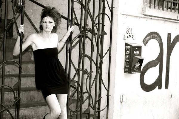 Female model photo shoot of Christina E Kelly by Defining Moments  in Downtown L.A.