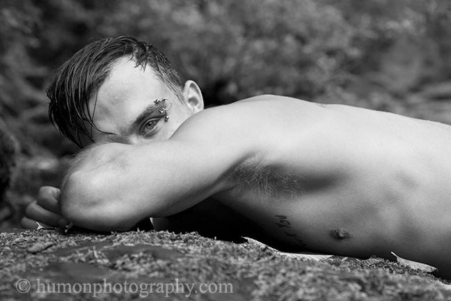 Male model photo shoot of Aaron B Anderson in north fork oregon