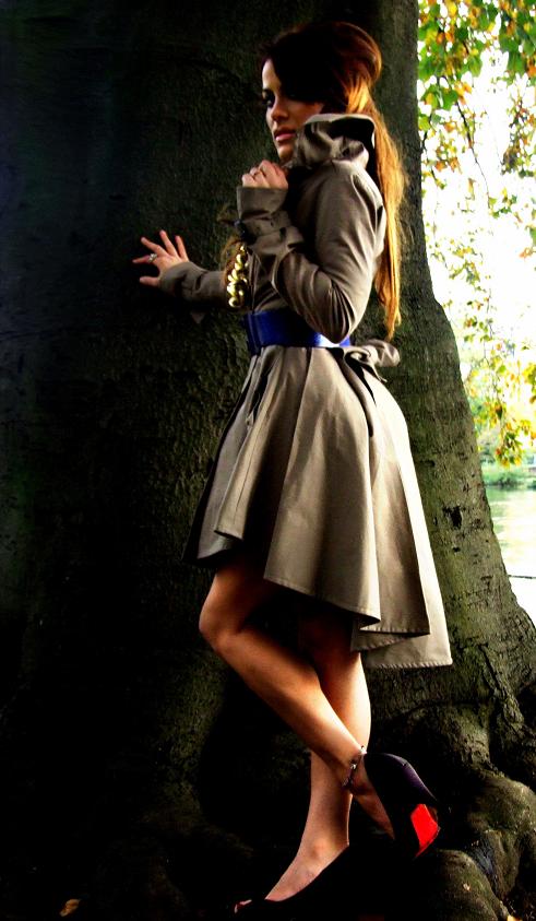 Female model photo shoot of Maya Model Profile in Richmond Park