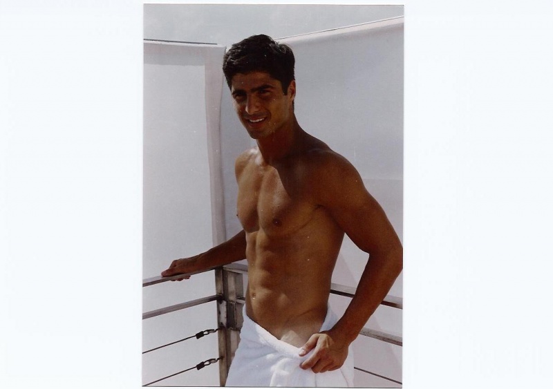 Male model photo shoot of Fit Brazilian Model in 'The Hotel' on Washington Ave (Miami Beach)
