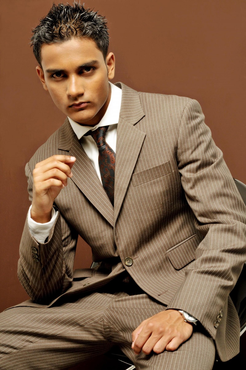 Male model photo shoot of Vimal Gobin in Mauritius (In Studio)