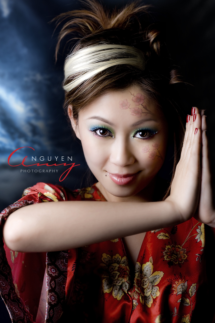 Female model photo shoot of Amy Nguyen Photography and Anni Mei in A2 Creative Studio, Mississauga