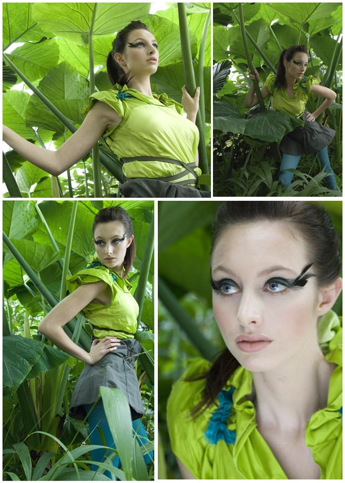 Female model photo shoot of Morgaine Matthews by Claire Harrison  in Kew gardens