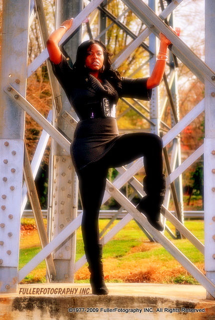 Male and Female model photo shoot of FullerFotography  and CoCoChanel Nicole in Greensboro, NC