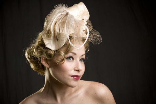 Female model photo shoot of Sweetndandy Hair by Christine Z Photography