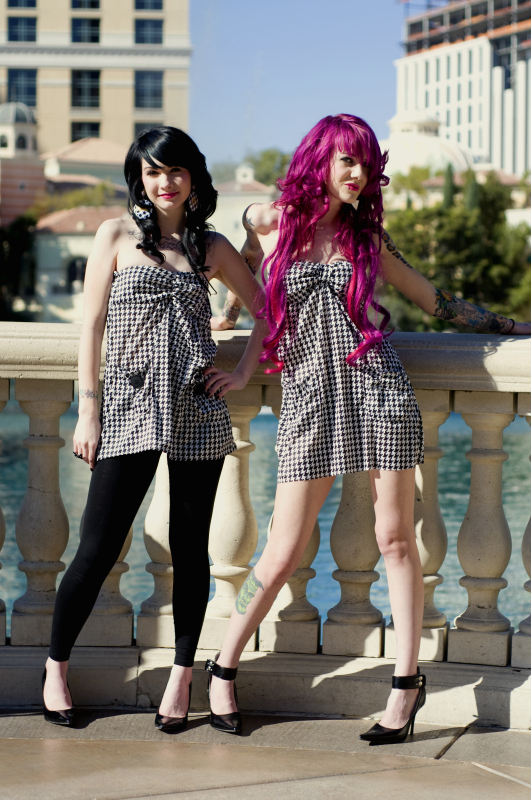 Female model photo shoot of Victoria McBeth and Kolbi Jean by Shutter Scene in Las Vegas
