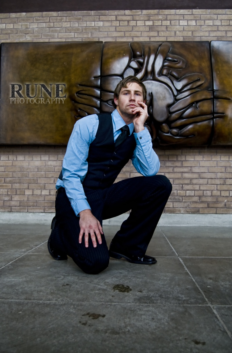 Male model photo shoot of David     Michael by Rune Photography