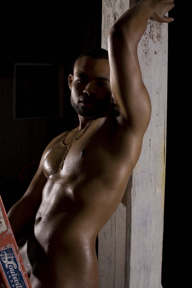 Male model photo shoot of Shamar Forte by Dallas J. Logan in Top Floor Studios