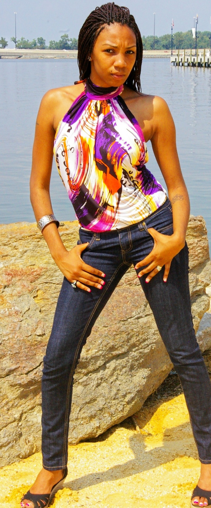 Female model photo shoot of T Monique in national harbor, oxon hill maryland