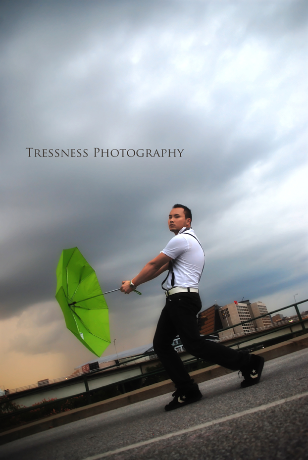 Female and Male model photo shoot of Tressness Photography and Ov Hotlanta in Mitchell Street Bridge, ATL  2008
