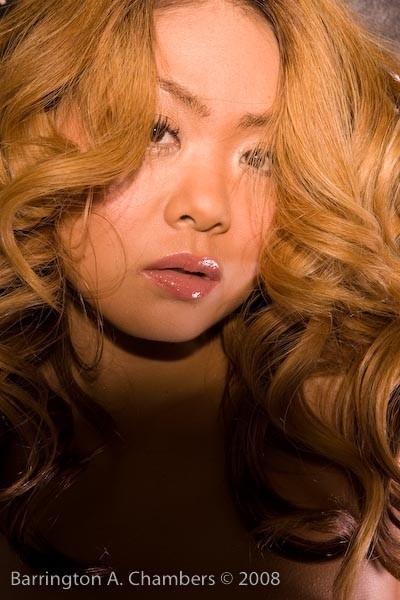 Female model photo shoot of ayumi66 by Barrington Chambers, makeup by ayumi irie