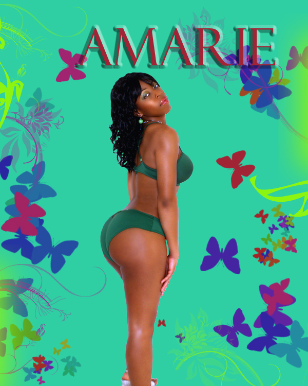 Female model photo shoot of Officially Amarie by M Thomas Photos in 3M studio, makeup by Joi Leverette