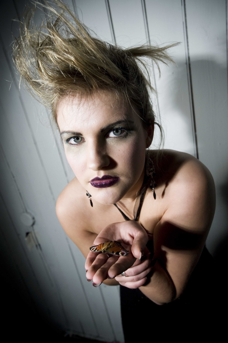 Female model photo shoot of Heike by AMartin, makeup by Mandy Elizabeth Makeup