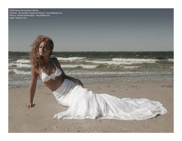 Female model photo shoot of Chelene by Michael Kenneth Bigos, clothing designed by RDE