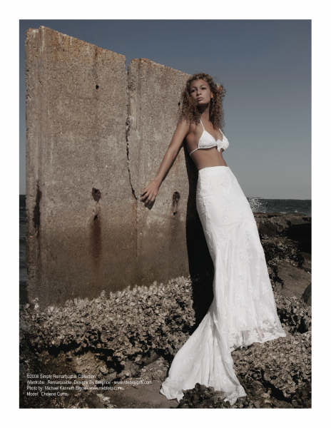 Female model photo shoot of Chelene by Michael Kenneth Bigos, clothing designed by RDE