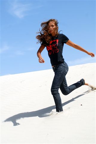 Female model photo shoot of Elisa Desogus in Sardinia
