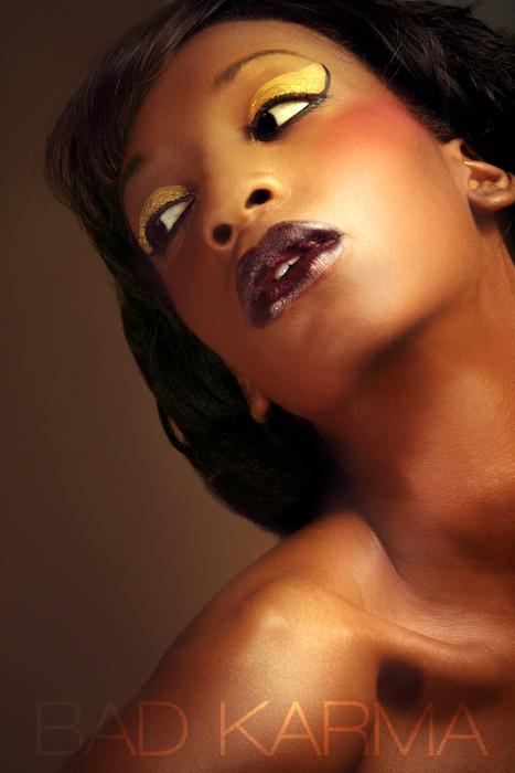 Female model photo shoot of Ella Nicole by Bad Karma Photo, retouched by Solstice Retouch, makeup by lbmakeup
