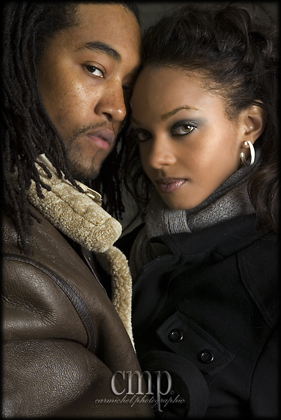 Male and Female model photo shoot of CarMichel Studios, ISH The Model and D_Elle in the Office-Raleigh