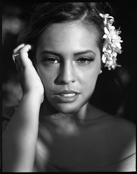 Female model photo shoot of GG- Tiera Gonzales by nimai in wailea, oahu, Hawaii, makeup by MaiLe Meno