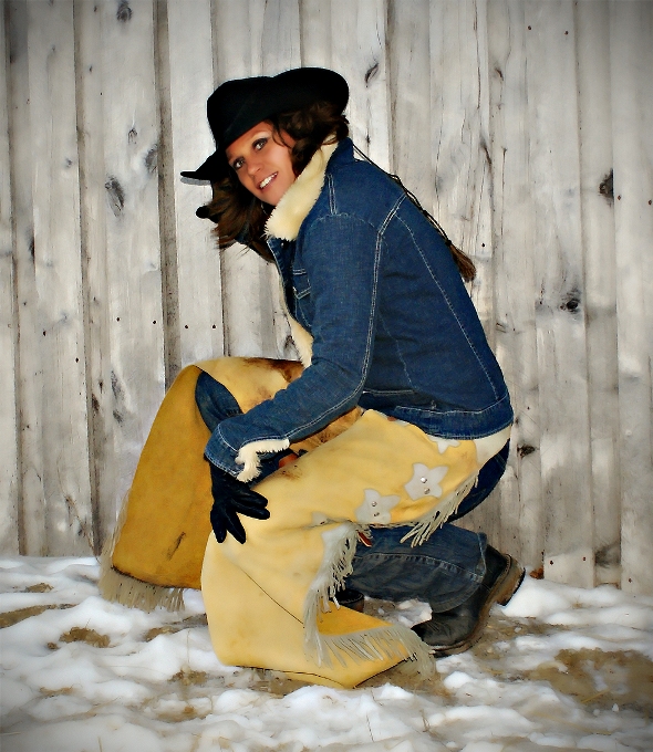 Female model photo shoot of Sugar and Spurs in Cochrane