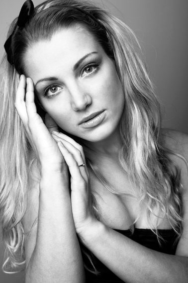 Female model photo shoot of Jovita Urbonaite by JohnnyMc in Dublin, makeup by sugarcube makeup