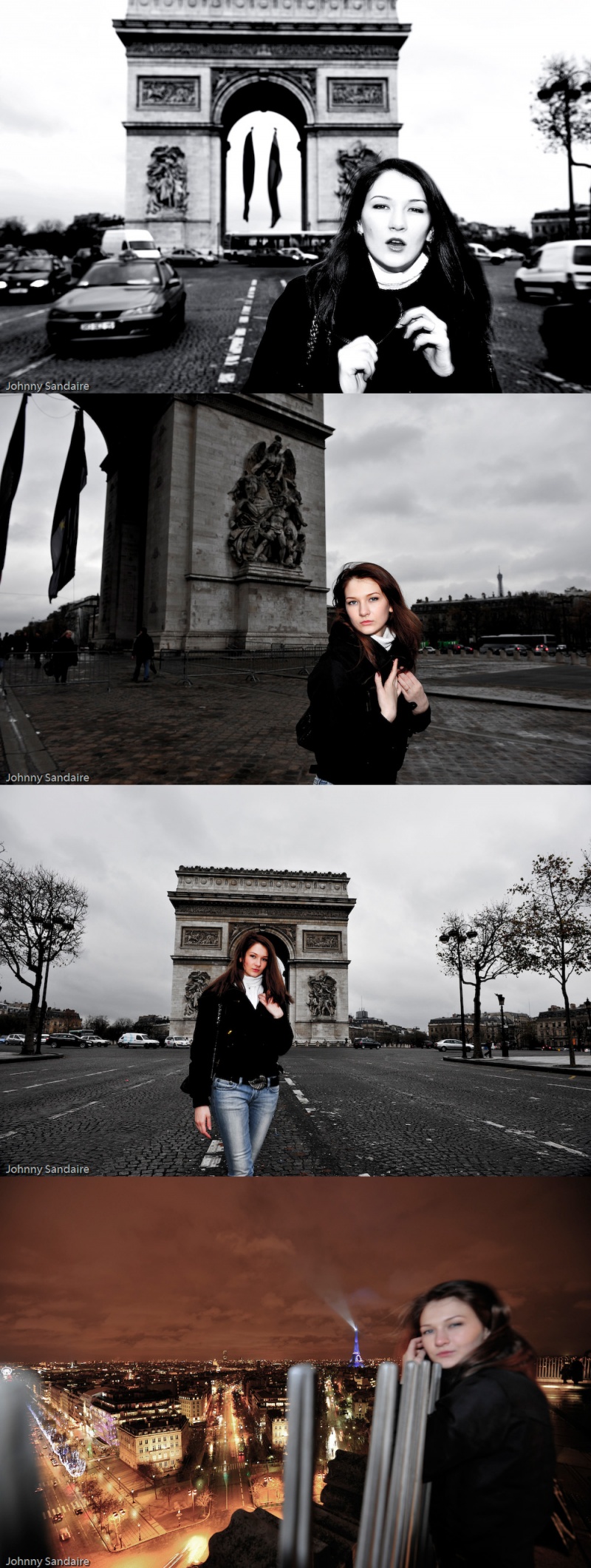 Male and Female model photo shoot of Johnny Sandaire and Ekaterina_K in Paris, France