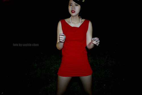 Female model photo shoot of Sophir Chen