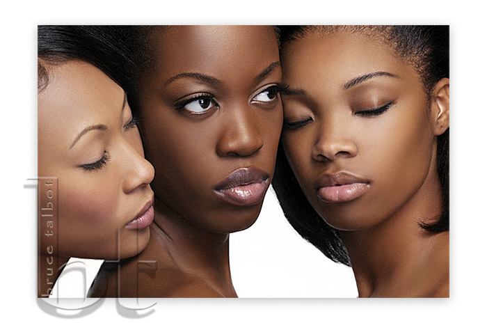 Female model photo shoot of Naija Nne, Denah and a y a m by Bruce Talbot in Roilux