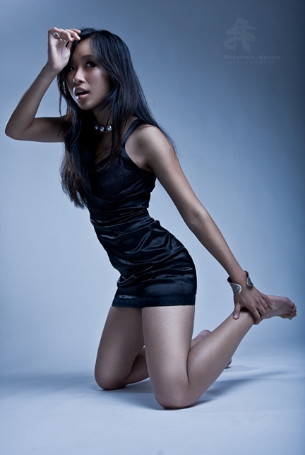 Female model photo shoot of vivienne_c by Stephen Akers