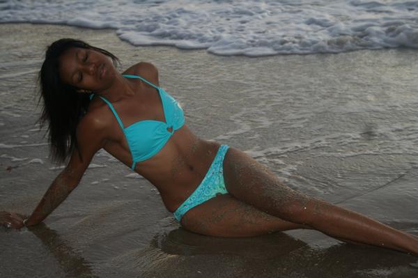 Female model photo shoot of Pearl Bandhu in Fort Lauderdale Beach