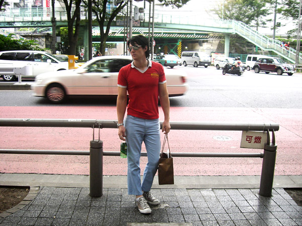 Male model photo shoot of Nick Christensen in TOKYO 2007