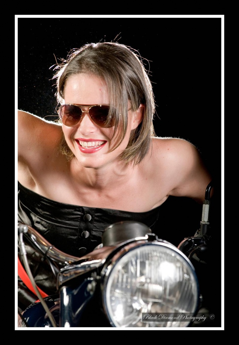 Female model photo shoot of Mimi82 by Black Diamond Tony in Oatley Studio NSW, makeup by Pixie Diamond MUA