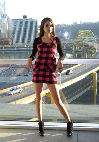 Female model photo shoot of Adrianna Maiullo in Downtown Pittsburgh, PA