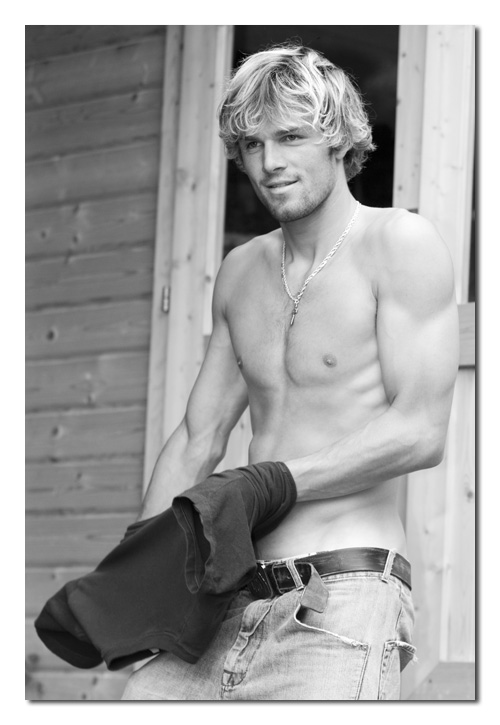 Male model photo shoot of Joss Merlyn Ash in cornwall, home