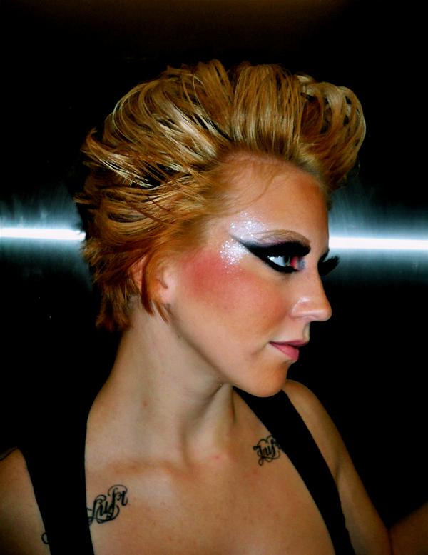 Female model photo shoot of Lacey Stephens hair-mua