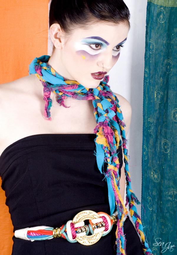 Female model photo shoot of Erika Makeup and XxxxZZ ZZZxxxXX by SeaJae - Cirque Studios in Royal Oak,Mi